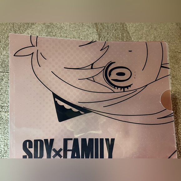 Spy x Family Anya Forger Clear File Folder Japan Exclusive Officially Licensed - Picture 3 of 8